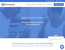 Tablet Screenshot of chirohosting.com